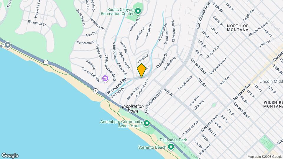 344 Entrada Dr Map and Location Details