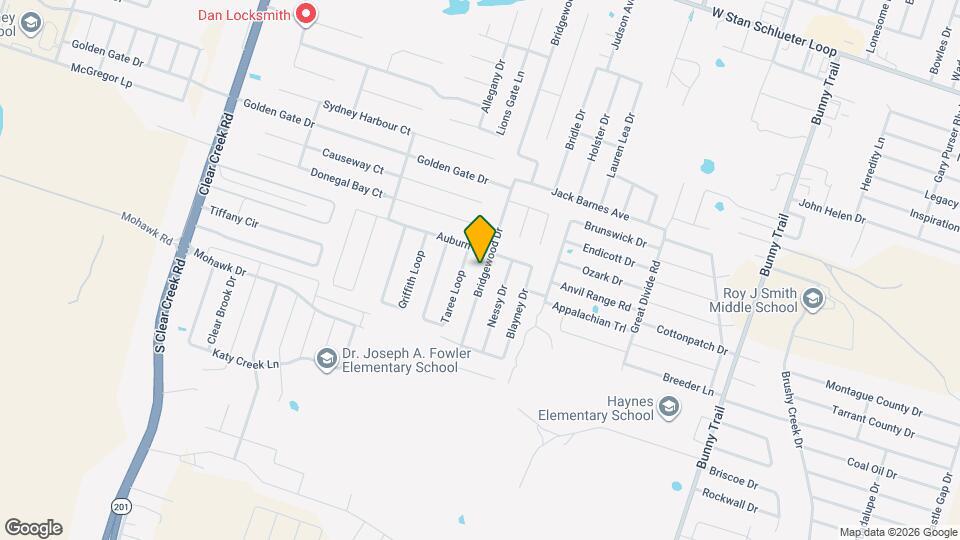 6113 Bridgewood Dr Map and Location Details