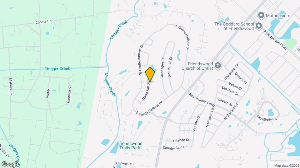 361 Dawn Hill Dr Map and Location Details