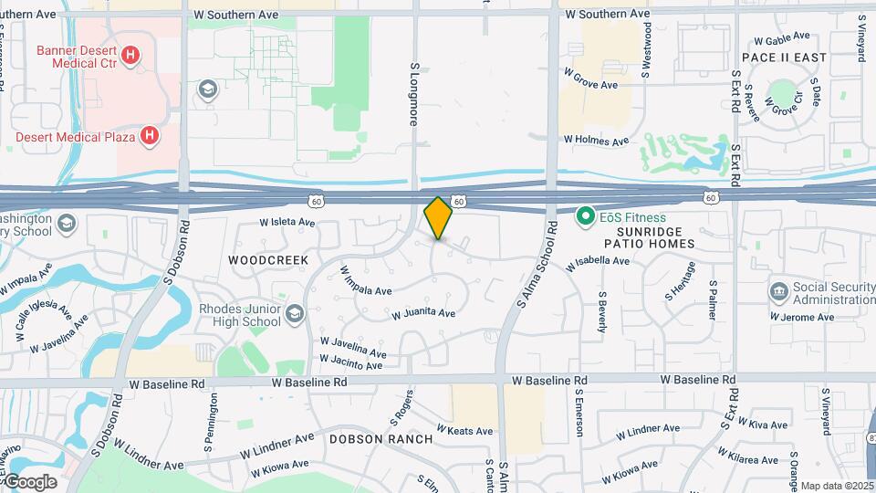 1723 S Standage Map and Location Details