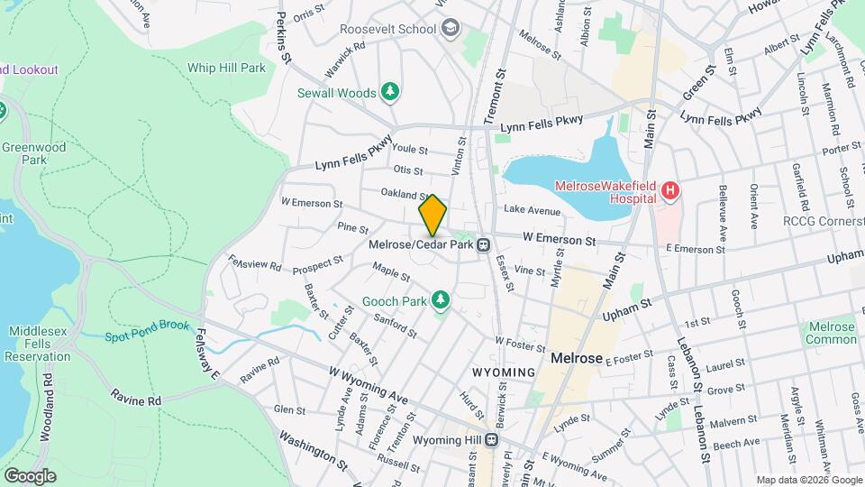 60 Vinton St Mapa y Detalles de la Ubicación