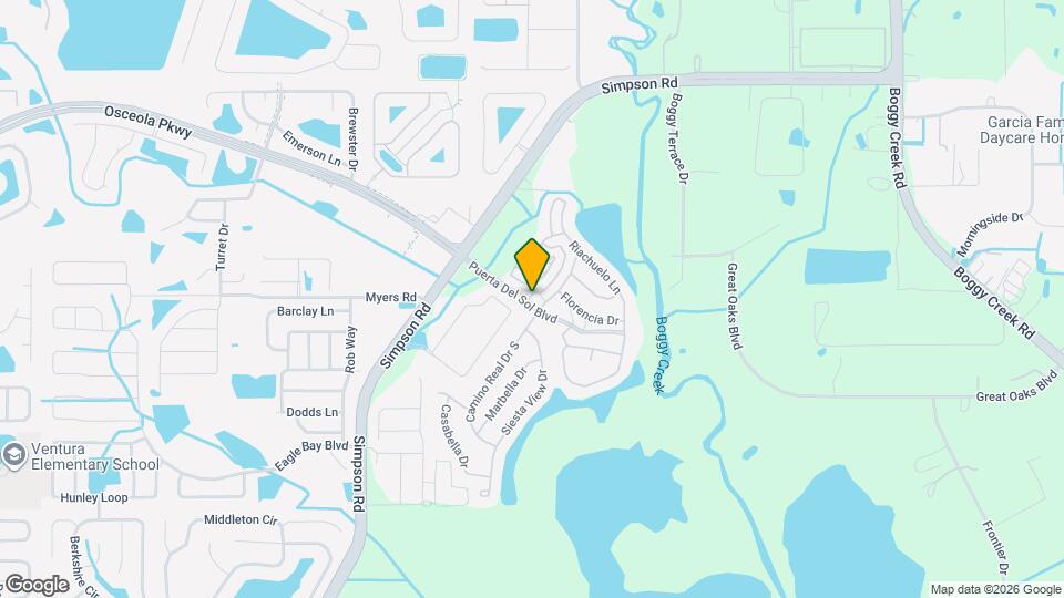 Classic Townhomes Of Orlando Map and Location Details