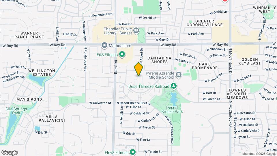663 N Rita Ln Map and Location Details