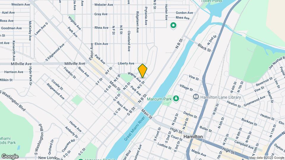 205 N C St Map and Location Details