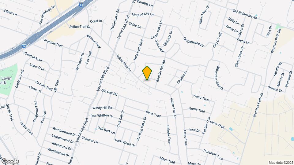 1301 Indian Trail Map and Location Details