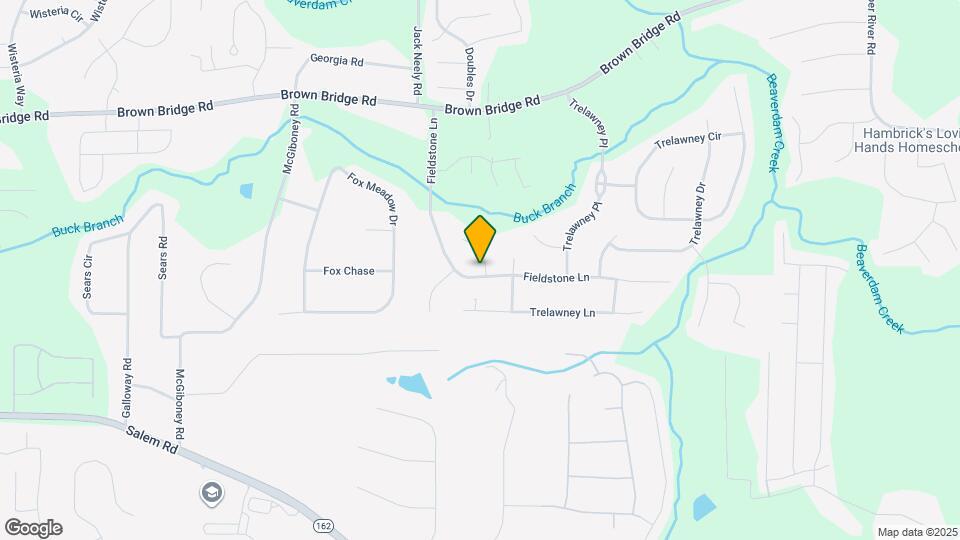 205 Fieldstone Ln Mapa y Detalles de la Ubicación