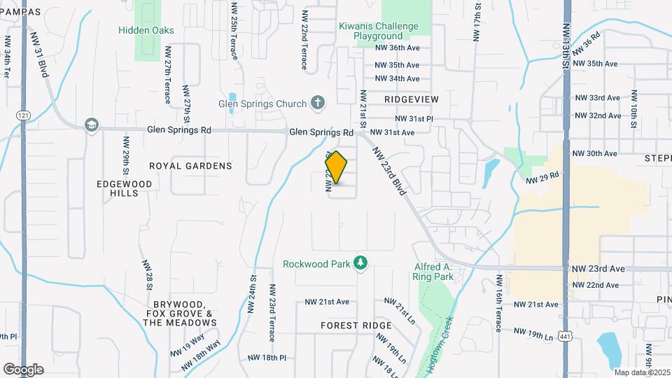 2149 NW 28th Pl Map and Location Details