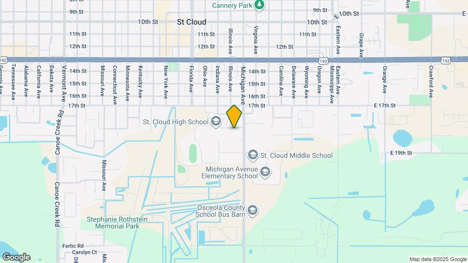 709 Michigan Ct Map and Location Details
