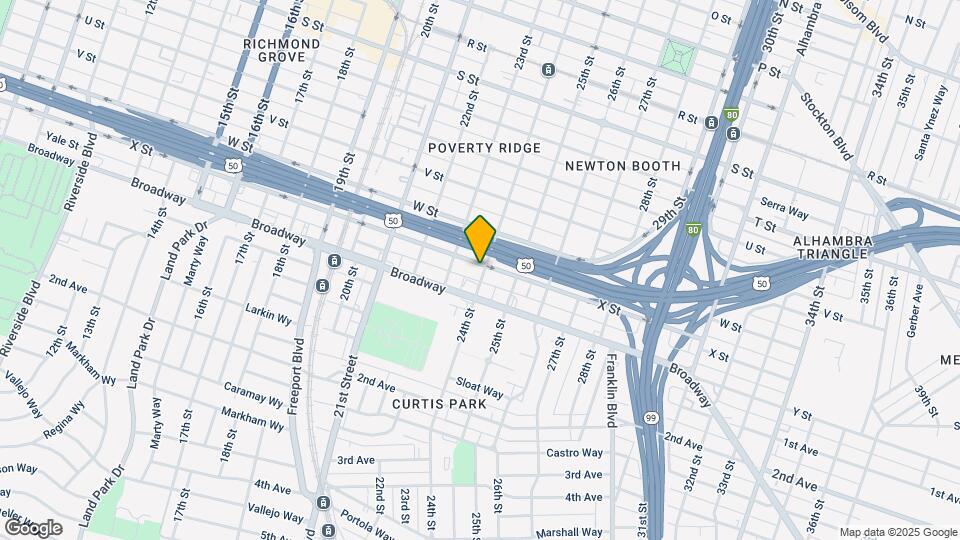 2400-2402 24th St Map and Location Details