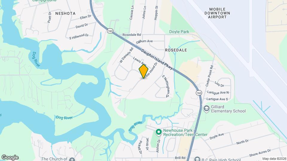 2501 Robin Hood Dr Map and Location Details