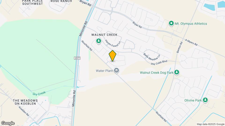 6731 Trinity Trail Ln Map and Location Details