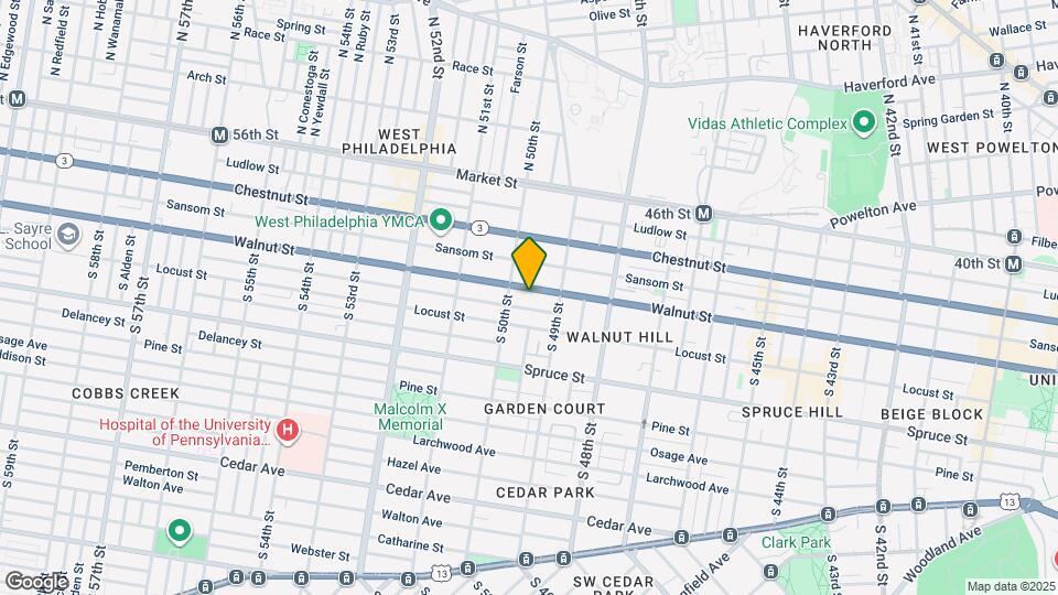 4928 Walnut St Map and Location Details