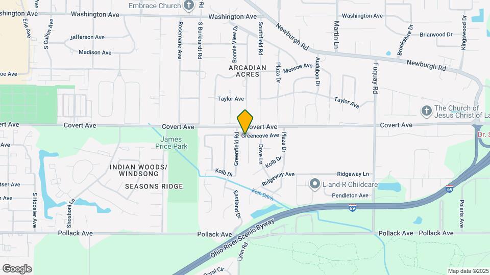 1701 Southfield Rd Map and Location Details