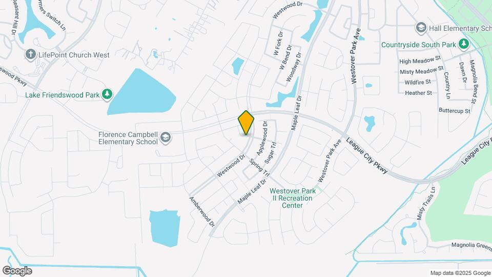 603 Westwood Dr Map and Location Details