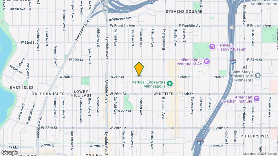 2500 Pleasant Ave S Mapa y Detalles de la Ubicación
