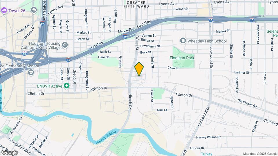 4407 Cline St Map and Location Details
