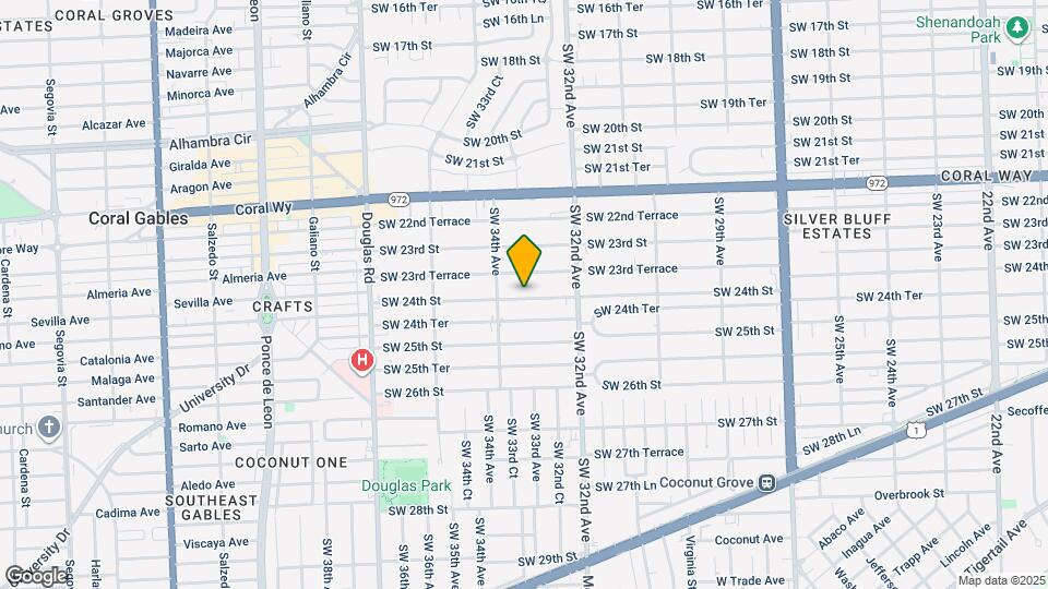 3327 SW 24th St Map and Location Details