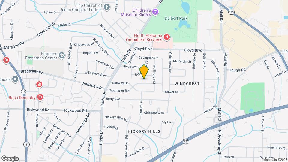2021 Greenbrier Rd Mapa y Detalles de la Ubicación