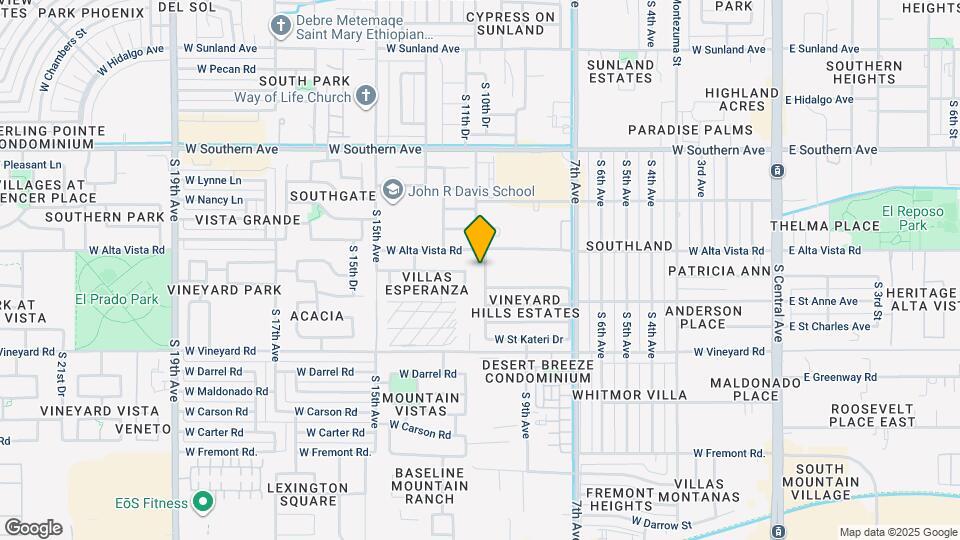6430 S 10th Dr Map and Location Details