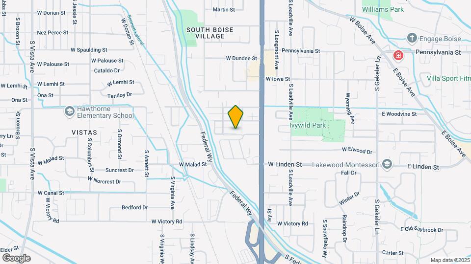 1156 W Ivywild St Map and Location Details