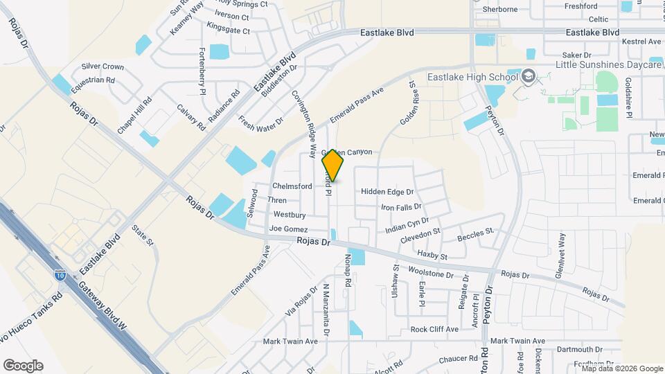 300 Saltford Pl Map and Location Details