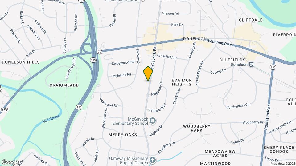 250 McGavock Pk Map and Location Details
