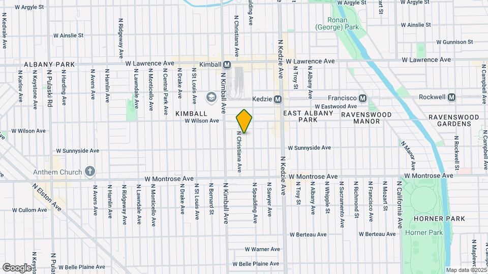 4521 N Christiana Ave Mapa y Detalles de la Ubicación