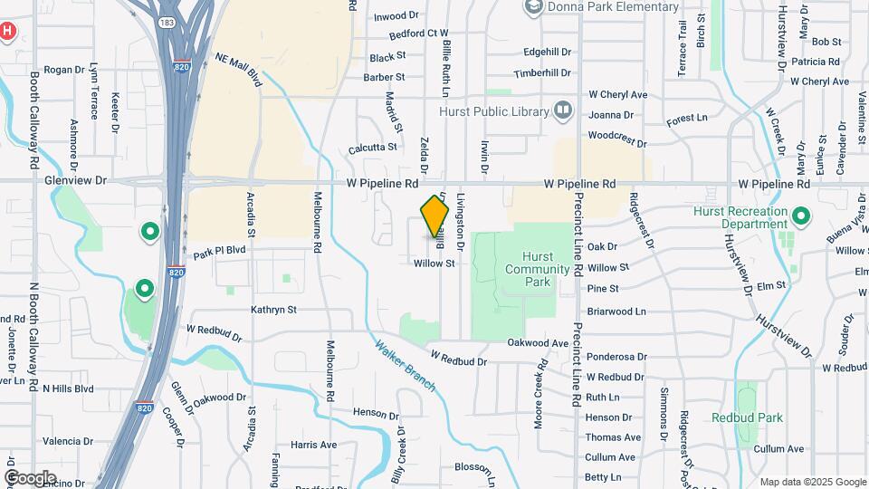 622 Timberline Dr Map and Location Details