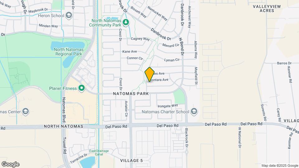 1841 Edgemore Ave Map and Location Details