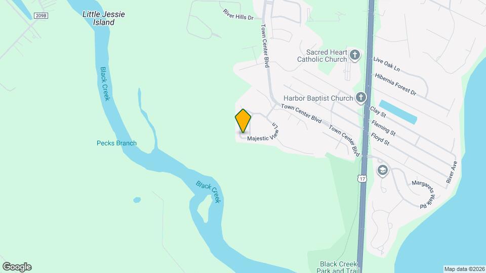 1601 Majestic View Ln Mapa y Detalles de la Ubicación