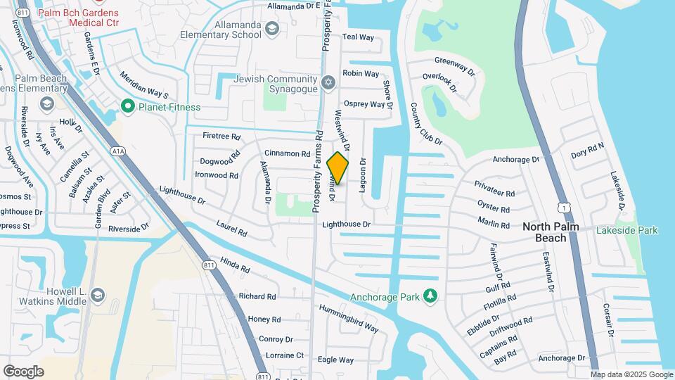 712 Tradewind Dr Map and Location Details