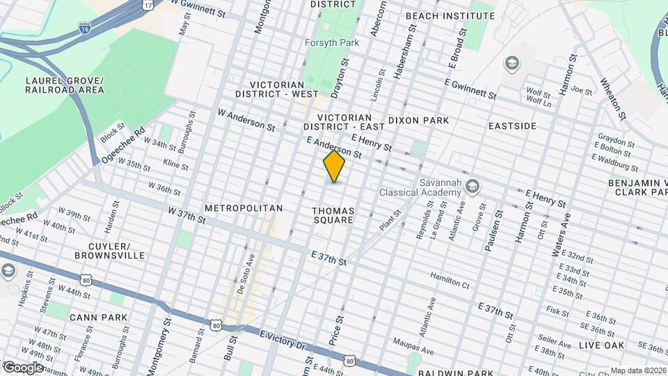 210 E 33rd St, Unit 210B E 33rd Mapa y Detalles de la Ubicación