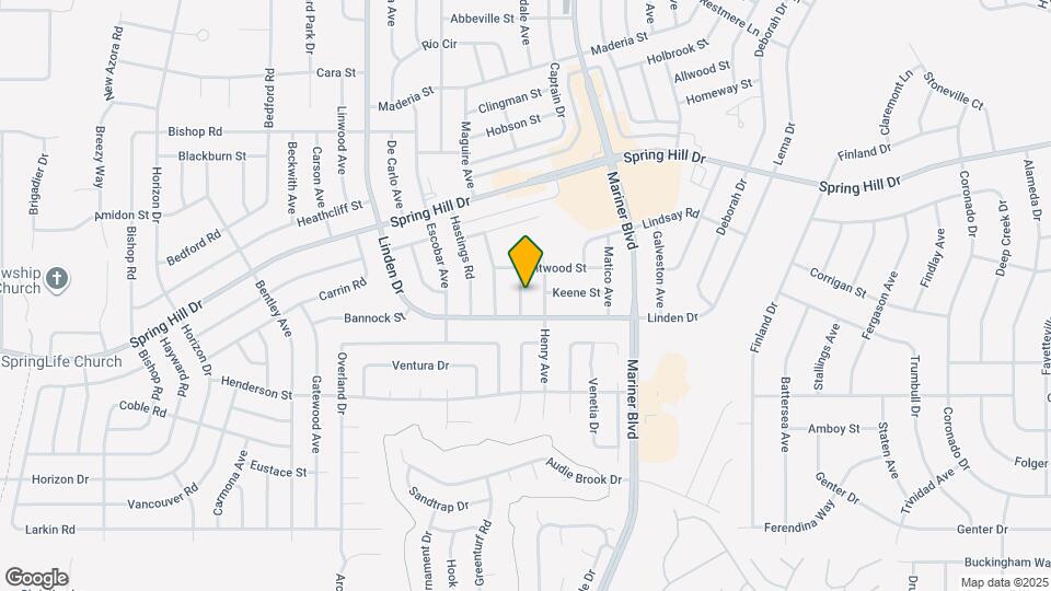 1390 Esmont Ave Map and Location Details