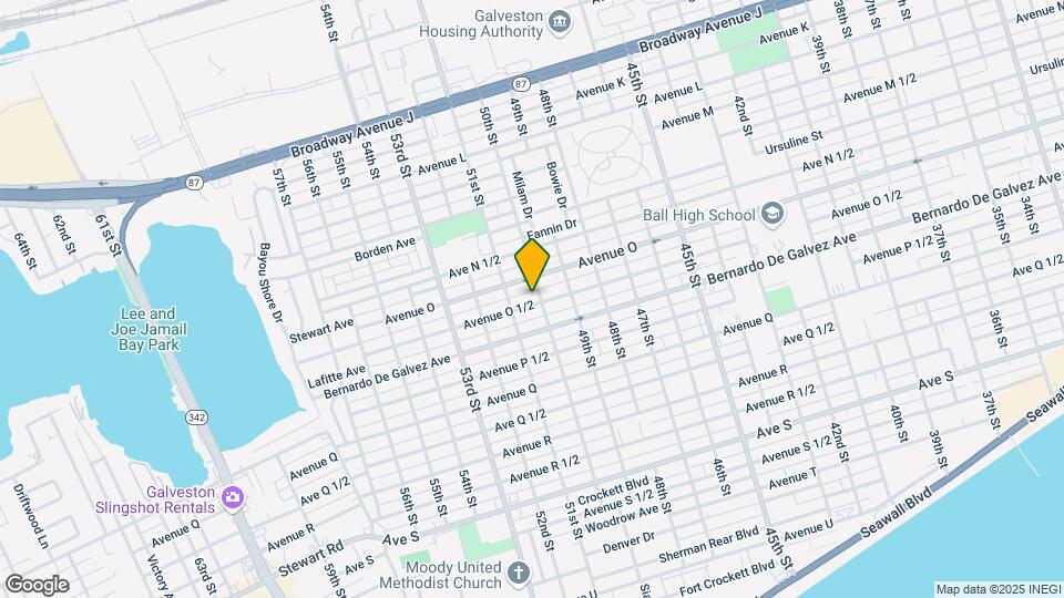 5008 Avenue O 1/2 Map and Location Details
