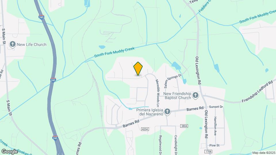 4007 Meredith Woods Ln Map and Location Details