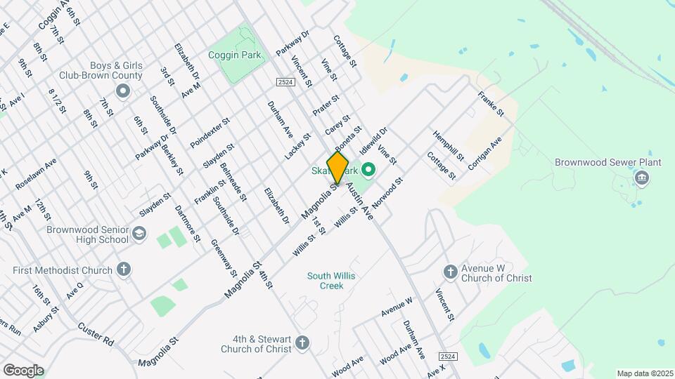 1100 Magnolia St, Unit C Mapa y Detalles de la Ubicación