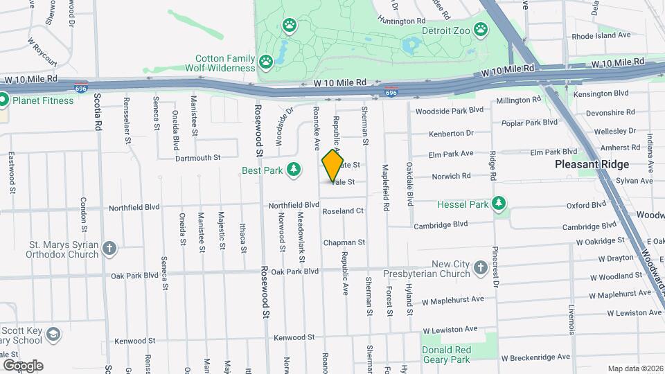 8511 Yale St Map and Location Details