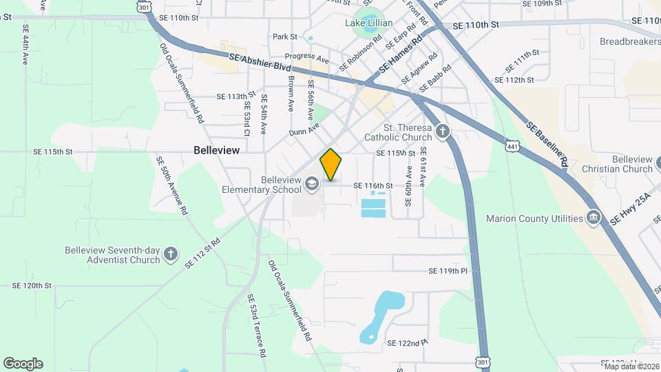 5712 SE 116th St Map and Location Details