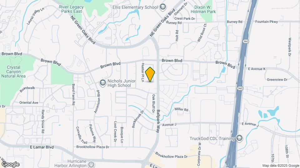 2106 Hunter Pl Ln Map and Location Details