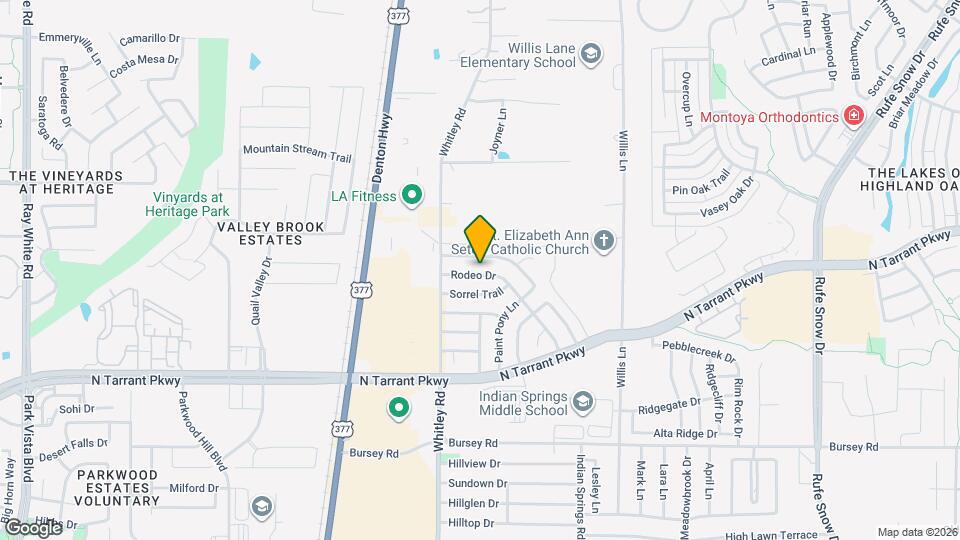 219 Rodeo Dr Map and Location Details