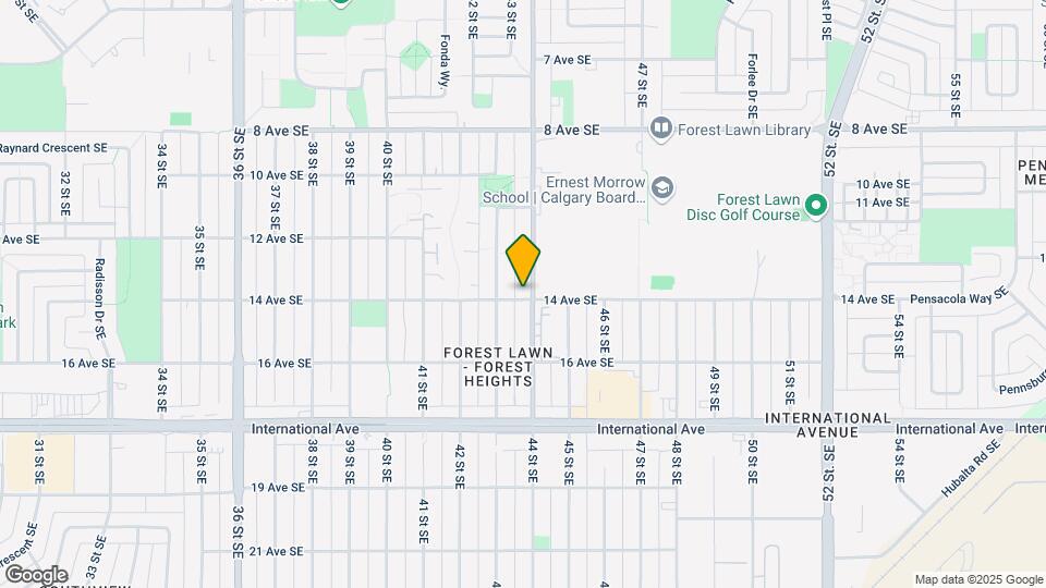 1419 44 St SE Map and Location Details