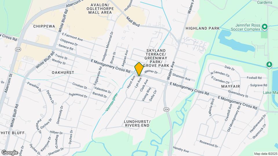 8505 Lyn Ave Map and Location Details