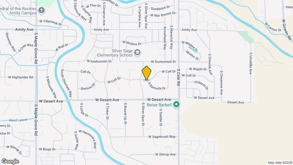 7763 Remuda Dr Map and Location Details