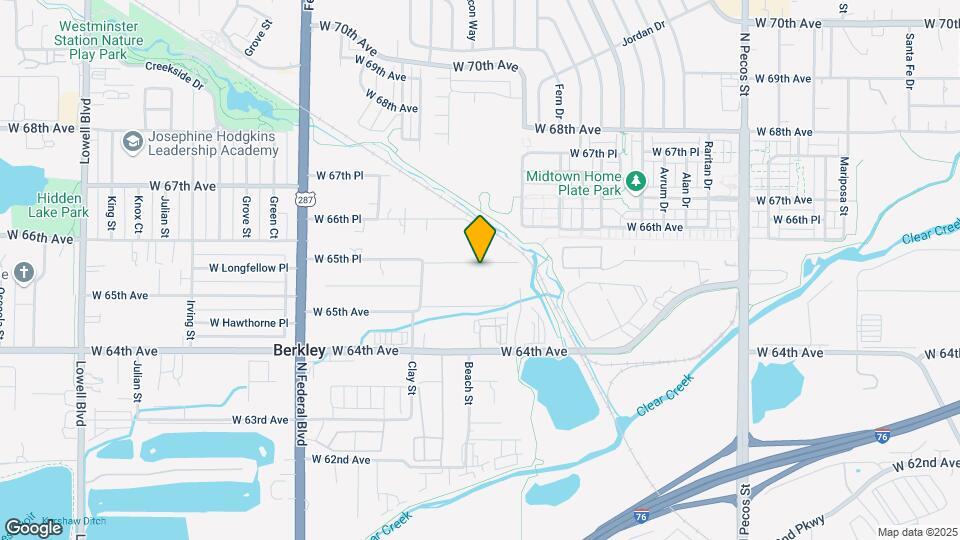 2520 W 65th Pl Map and Location Details