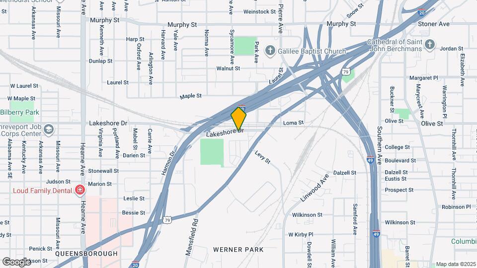 1719 Lakeshore Dr Map and Location Details