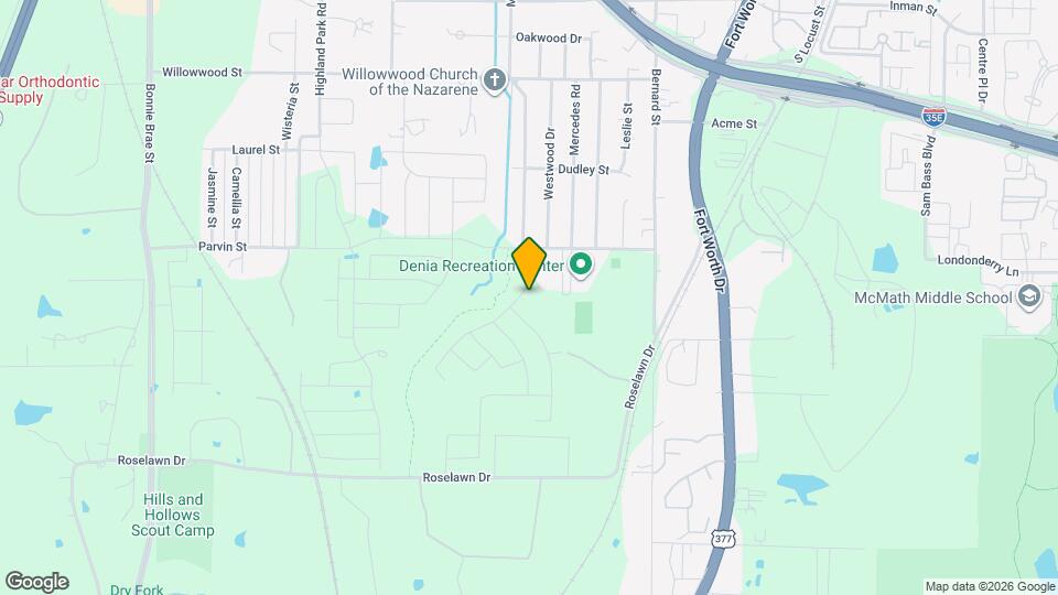 2609 McCormick St Map and Location Details