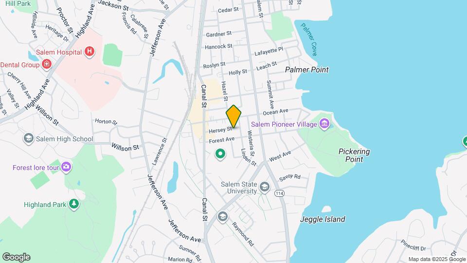 3 Hersey St, Unit 1 Map and Location Details