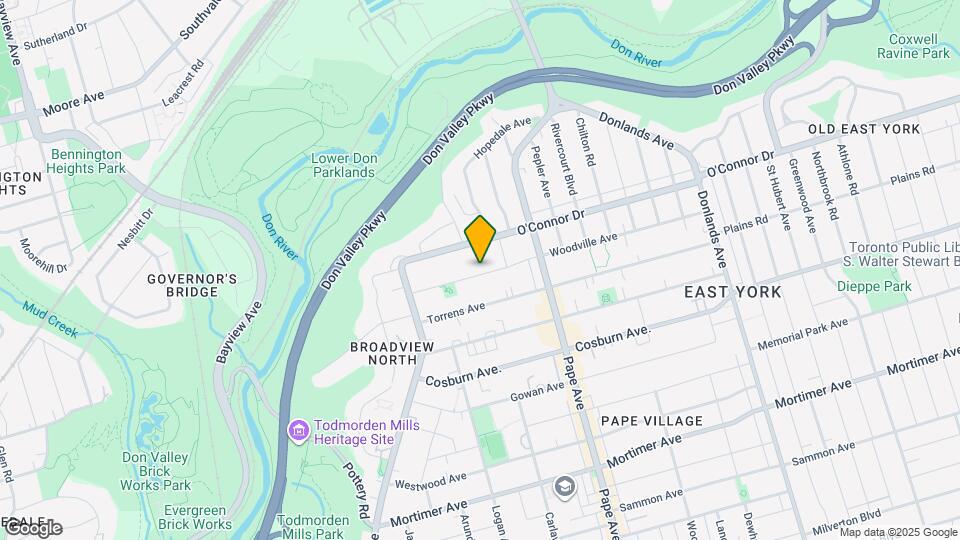 50 Woodville Ave Map and Location Details