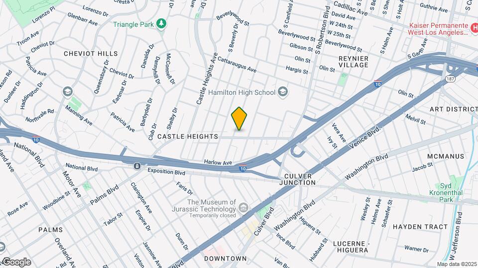 9337 National Blvd Map and Location Details