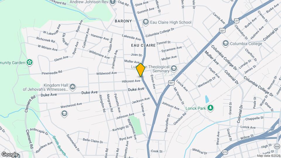 4203 Monticello Rd Map and Location Details